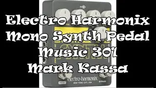 Electro Harmonix Mono Synth Pedal Demo & Review