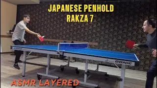 Table Tenis Layered ASMR to tire you're brain