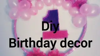 DIY INEXPENSIVE QUICK AND EASY PINK  BIRTHDAY PARTY DECOR
