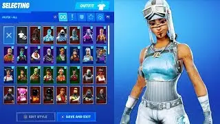 The NEW FROZEN RENEGADE RAIDER in Fortnite...