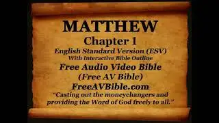 40 - MATTHEW (2h 30m) ESV - Dramatized Audio Read-Along Bible