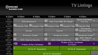 Comcast Business TV Listings Channel: Comfort Inn, Troutdale, OR