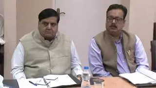 C.M Mehbooba Mufti chairing the meeting of Gulmarg Development Authority