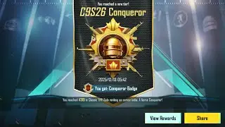 C9S26 CONQUEROR SOLO TOP #319 #conqueror #solorankpush #soloconquerorpush 