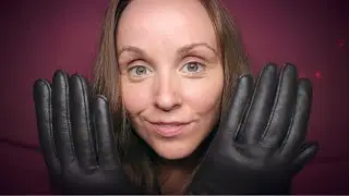 ASMR DIESE EINEN LEDERHANDSCHUHE (LEATHER GLOVES) | COZY (TAPPING) SOUNDS | GEFL&Uuml;STERT/ WHISPERED