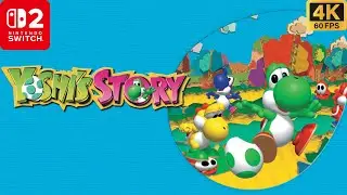 Yoshi's Story Gameplay on Nintendo Switch 2 - 4K Walkthrough (No Commentary)