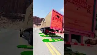 cars and hill trucks vs Speed Bumps #short #beamng #beamngdrive #trucksvs