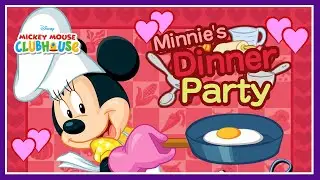 Ужин с Минни Маус 🍰 | Ужин с Минни в стиле Disney Junior | Учитесь и готовьте с друзьями!