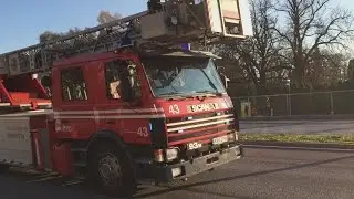 Oslo Fire Department 43 Responding to a fire