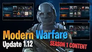 NEW MODERN WARFARE UPDATES PATCH 1.12! NEW MAPS, GAME MODES, FREE GIFTS, BUNDLES AND MORE!