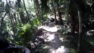 Go Pro HD  Soldier Creek Park Mountain Biking  4-13-2011  Motobecane 600ht mtb