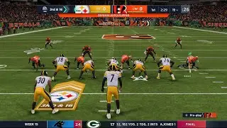 M21 Next-Gen Steelers vs Bengals Week 15 PS5 4K