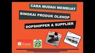 cara membuat bingkai olshop