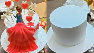 Birthday Cake Photo/Princess Cake Design/Disney Princess Cake/Princess Cake/Cake Design Ideas#cake