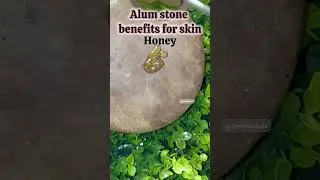 Alum stone for skin✨(படிகார கல்)#skincare#dark spots #pores #pigmentation #alum stone #shorts #tamil