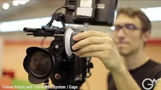 Follow Focus and 15mm Rail System with Cage