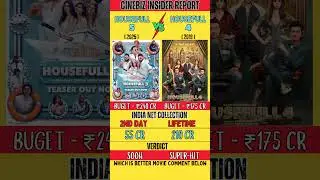 Housefull 5 VS Housefull 4 Movie Box Office Collection| Housefull 5 Day 2 -Collection #bollywood