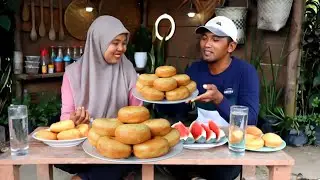 Rahasia resep donat empuk & lembut tanpa mikser anti gagal, panen semangka, hidup di desa 