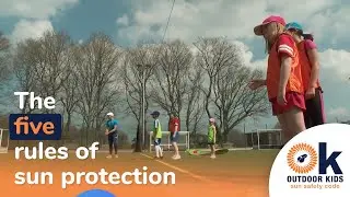 The five rules of sun protection