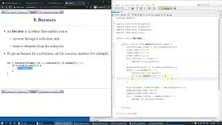 13.5 Iterator loop to remove elements from a collection