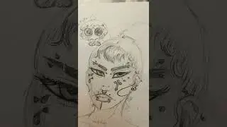 doe or siren #art #doe #siren