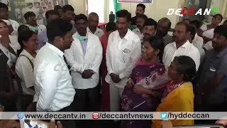 Gadwal District Collector Sudden Visit to Govt Hospital | DECCAN TV