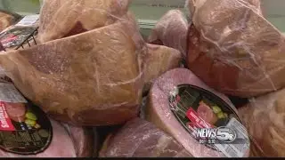 Mobile Grocery Stores Crowded with Shoppers Looking for Thanksgiving Feast Essentials