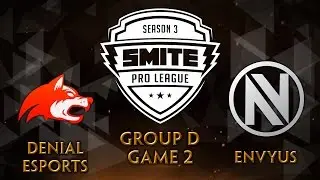 SMITE Pro League Fall Split Group D Day 1 - Denial Esports vs. Team EnVyUs (Game 2)