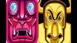 Temple Theft Run vs Agent Bull Run Endless Racing