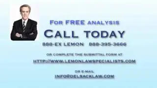 Palm Springs lemon law attorney Kurt Delsack