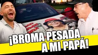 ¡Broma Pesada a mi Papá! Pintamos su Tesla
