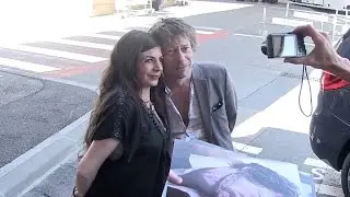 Exclusive - French Actor Mathieu Amalric tells it all at Nice airport