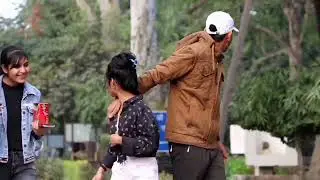 🤣Falling Box Crazy Prank Dropping Box On Girls || @RNCHOHANPRANK  #rnchohanprank