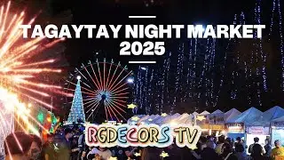 НОЧНОЙ РЫНОК ТАГАЙТАЙ 2025 🌟 SKYRANCH #viral #trending #tagaytay #newyear #christmas