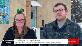 Local reaction to Alberta government's use of notwithstanding clause on transgender youth