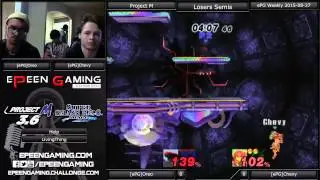 ePG Weekly - Oreo (Falco/ROB) Vs. [ePG]Chevy (Samus) (Losers Semis) - Project M - p1