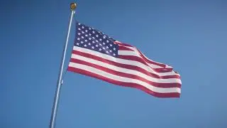 FREE HD 4K Stock Footage & Animation. Slow motion USA Flag 60 second looping background No Copyright
