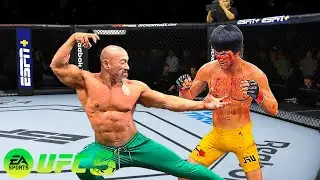 UFC5 Bruce Lee vs Shaolin Executer EA Sports UFC 5