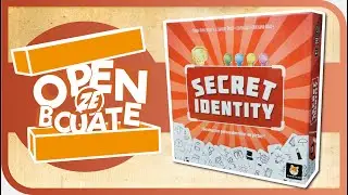 Secret Identity - Unboxing