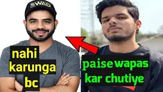 lakshay choudhary exposed swad official, bb ki vines and ashish Chanchalani collabs | amit new video