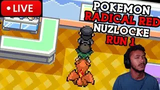 ROCKET HIDEOUT, GIO 1 AND BEYOND!!!! | Pokemon Radical Red Nuzlocke! Random Pokemon + Abilities!