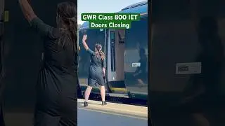 GWR Class 800 IET Doors Closing #trains #shorts