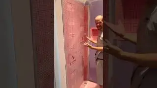 This is waterproofing Membrane for a Tile Shower. GURU Shower System