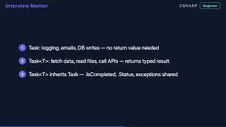 Task vs Task‹T› in C# — Know the Difference