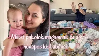 Utazás kisbabával - Pakolj velem!🤍