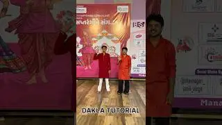 6 Step Basic Dakla Tutorial   #trending #viral #shortsfeed #learning #dakla  #How to garba#shorts