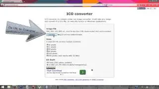 Como Convertir Imagenes a Formato .ICO en Espa&ntilde;ol sin instalar nada.