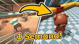 Hice un JUEGO de COCINA en una SEMANA!