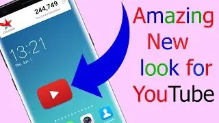 Amazing New look for YouTube Android app 2017 😃
