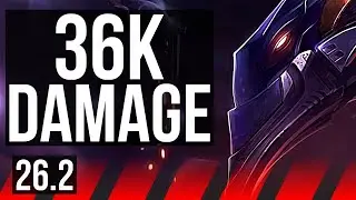 MALPHITE vs SETT (TOP) | Perfect KDA: 10/0/9, 36K damage | EUW Master | 26.2
